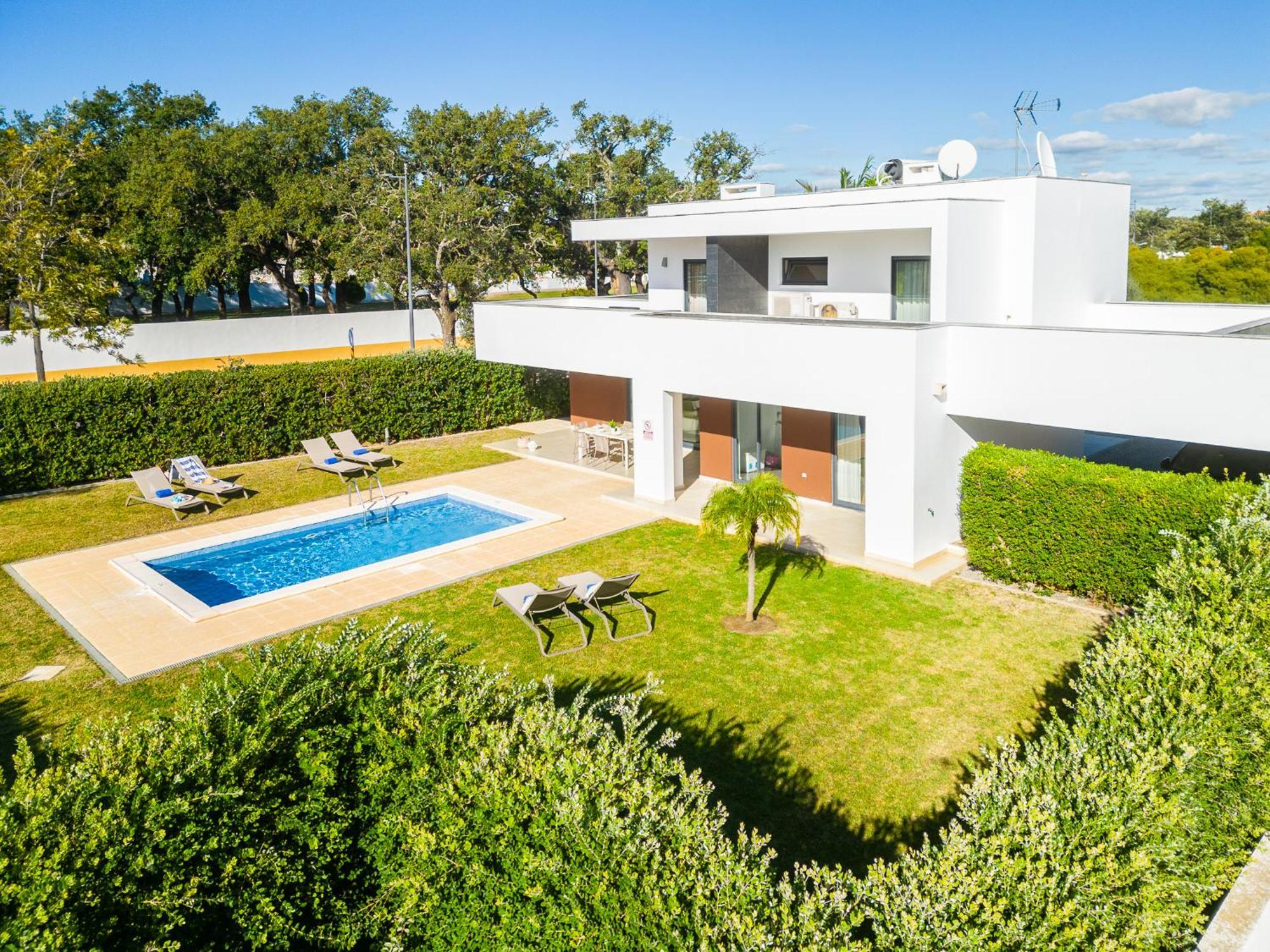 Villas Novochoro - Large Garden- Heatable Pool Albufeira Exterior foto